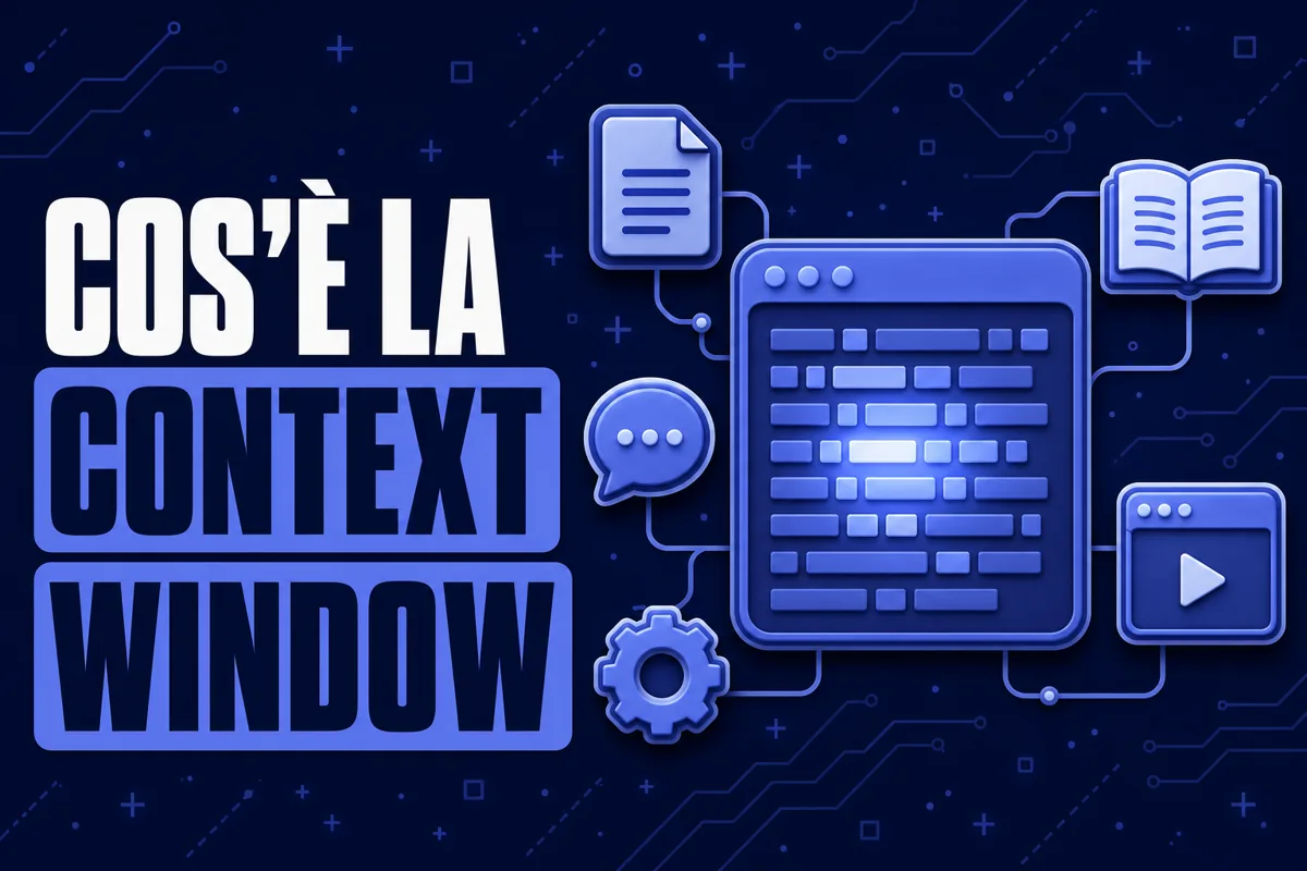 Cos'è la context window, spiegata semplice