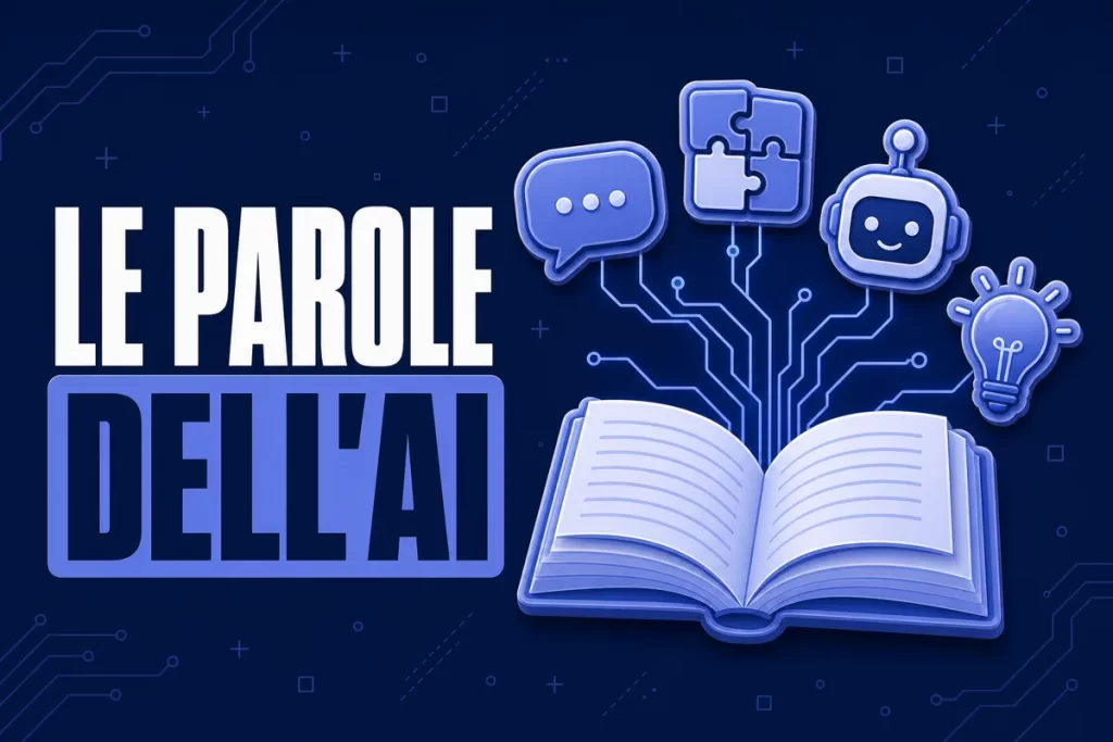 Le parole dell'AI: token, prompt, allucinazioni, agenti