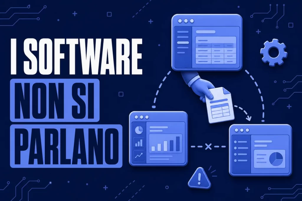 I software non si parlano tra loro