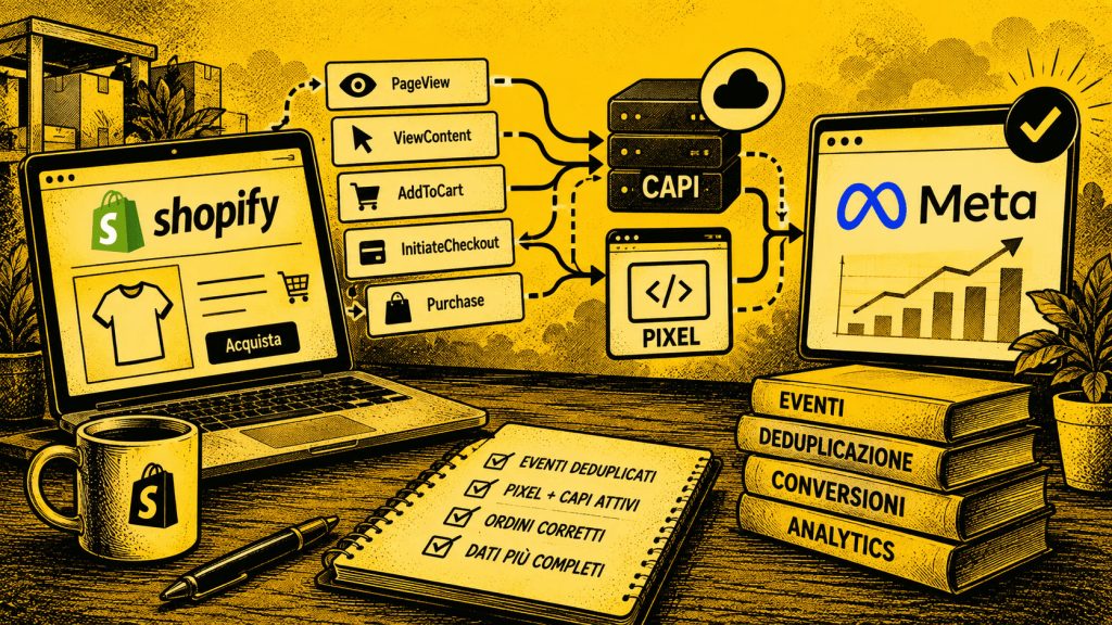 Tracciamento Meta su Shopify